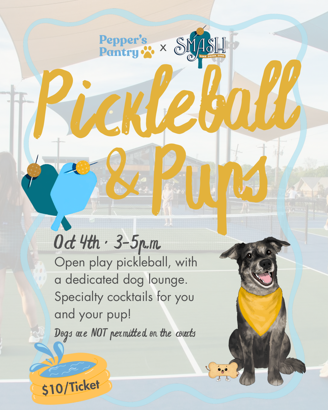 Pickleball & Pups Tickets