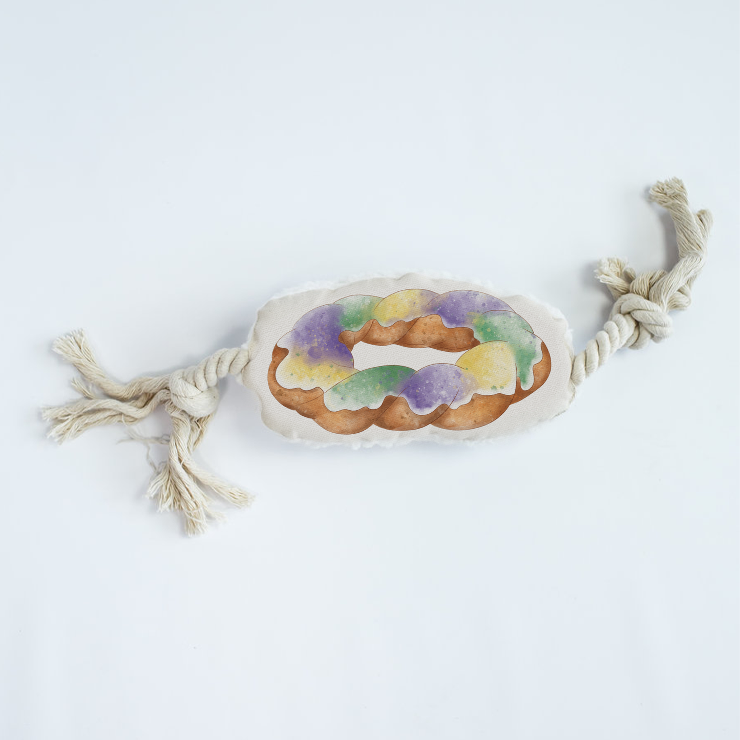 King Cake Rope Toy
