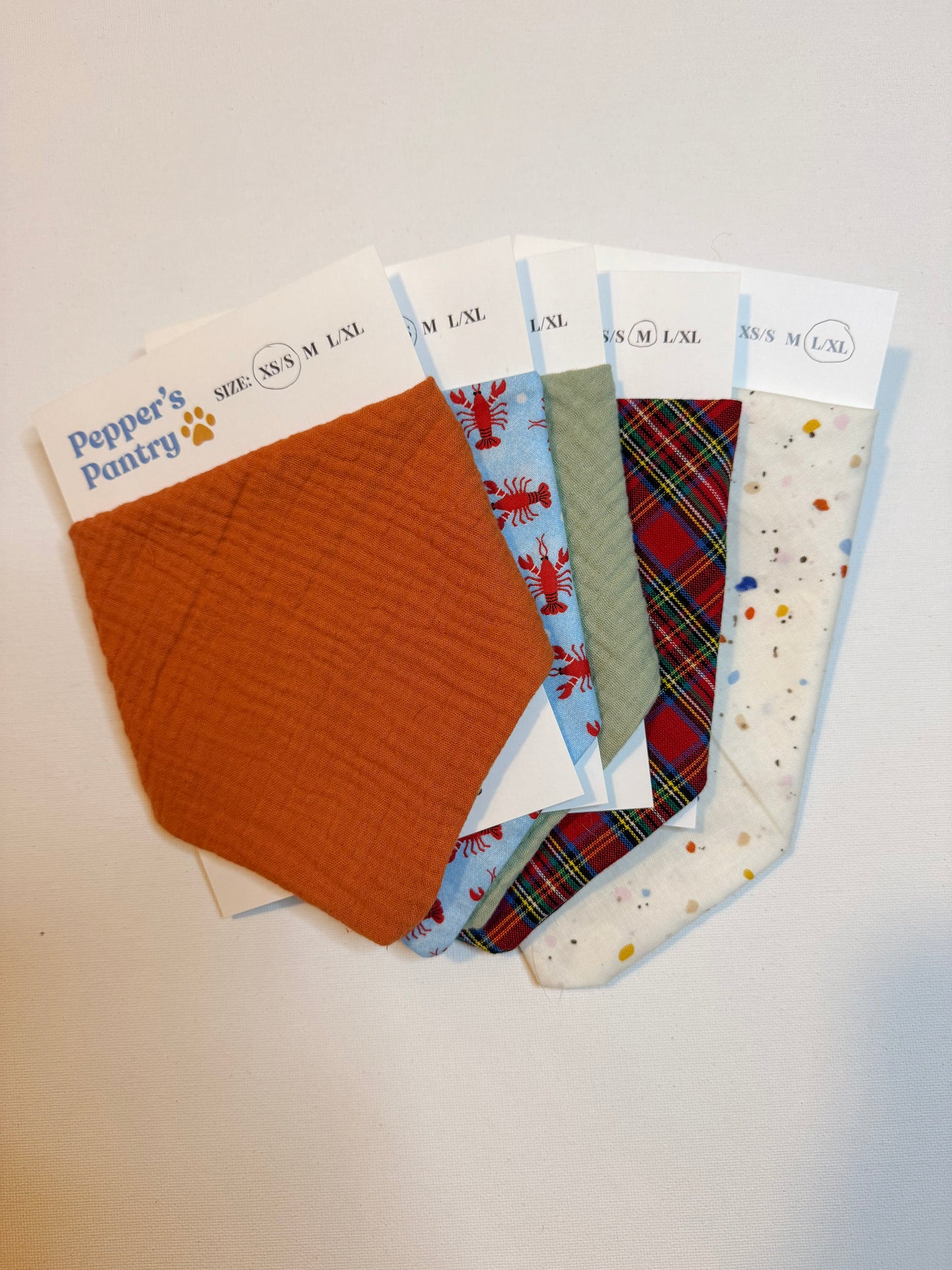 Handmade Dog Bandanna – Small